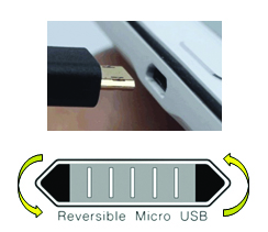 StrikeDRIVE™ incarcator de masina micro USB reversibil EZTIP™