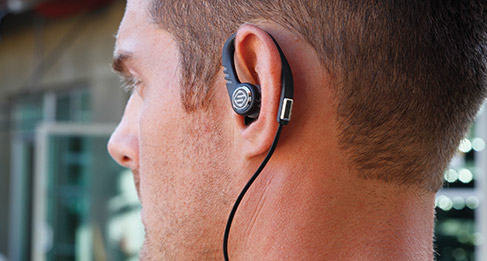 Casti audio auriculare Scosche SportFlex™ 3 cu microfon integrat, pentru fitness