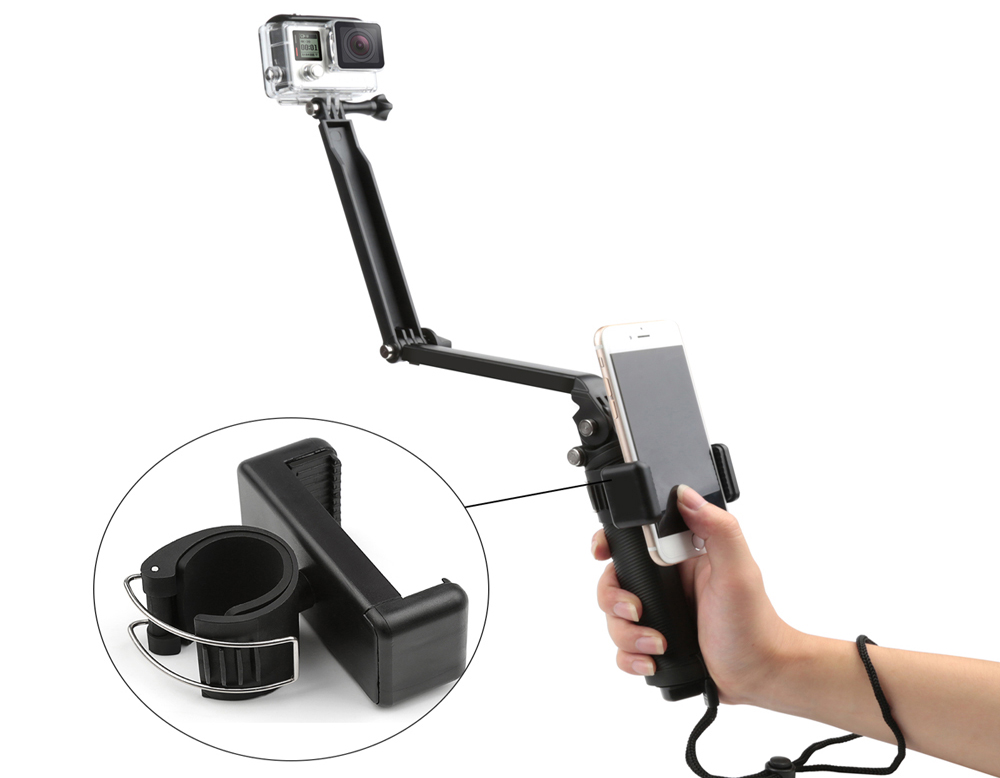 Suport telefon pentru monopod-uri de dimensiune L