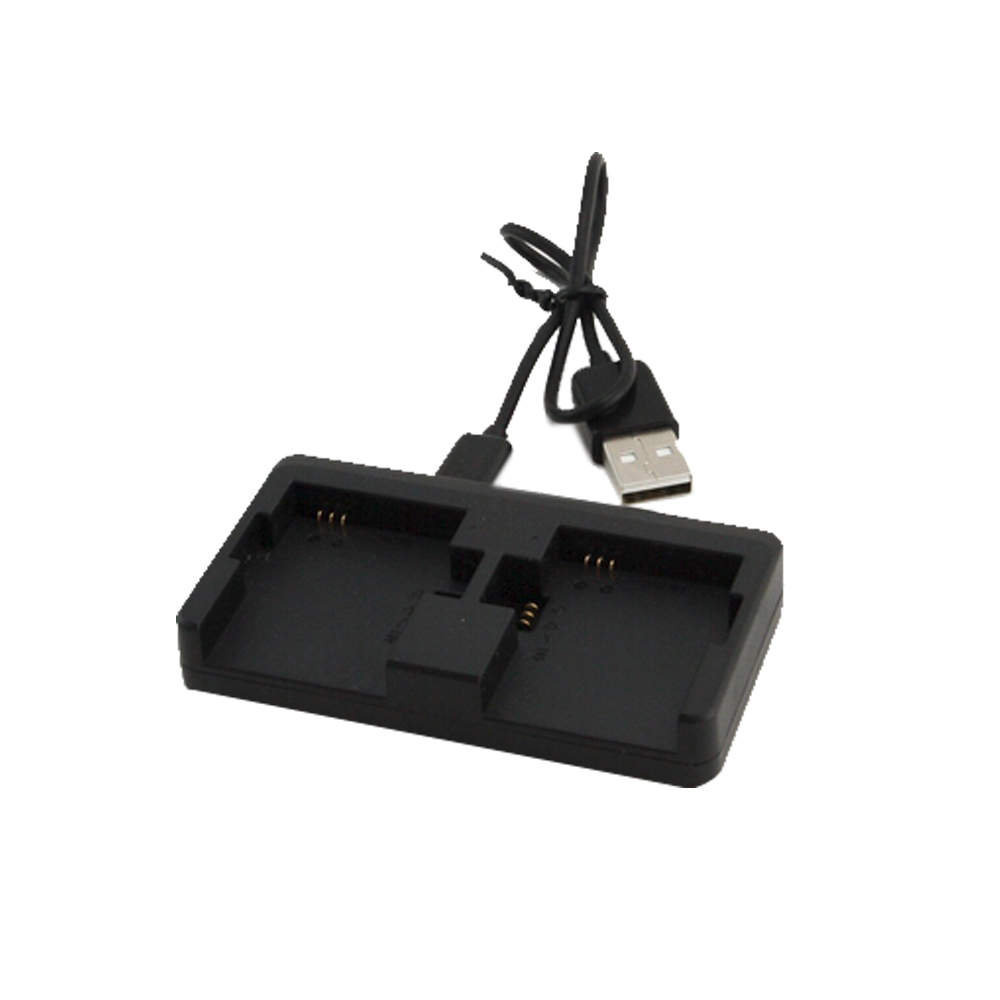 Incarcator dublu (Twin) pentru baterii GoPro Hero 3, 3+, 4 (Negru)