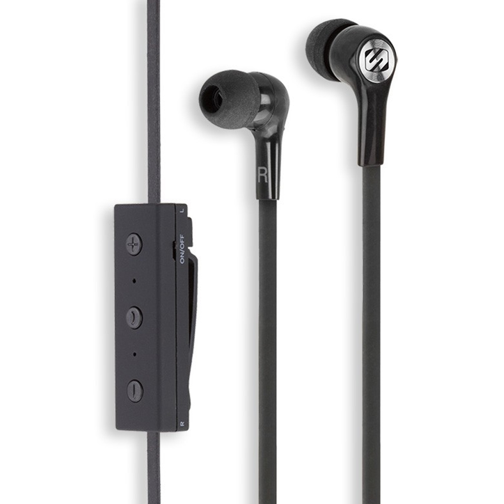 Scosche Casti audio in-ear BT100 Bluetooth cu microfon (Negru)