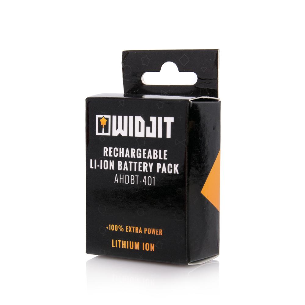 Baterie Widjit tip acumulator pentru GoPro Hero 4 1160 mAh (Negru)