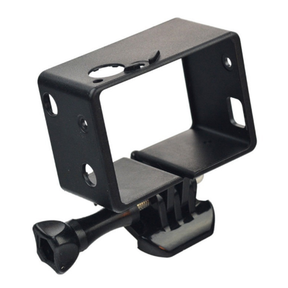 Kit rama de protectie "bacpac"  Widjit compatibil cu camere video sport cu ecran/acumulator extern (Negru)