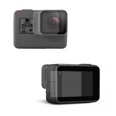 Folie de protectie 2 in 1 pentru GoPro Hero 5 / 6 / 7 Black