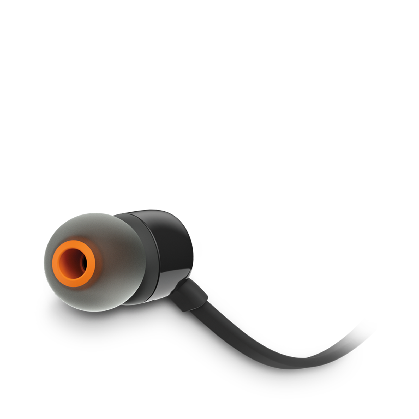 Casi in-ear JBL T110 cu microfon (Alb)