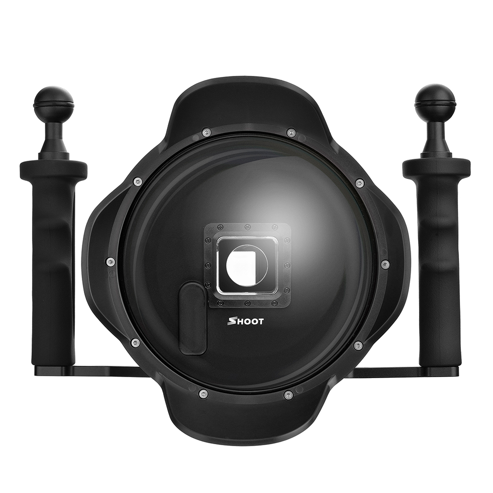 Dome pentru filmari subacvatice cu stabilizator pentru Hero 4 /3 si 3+ (Negru)