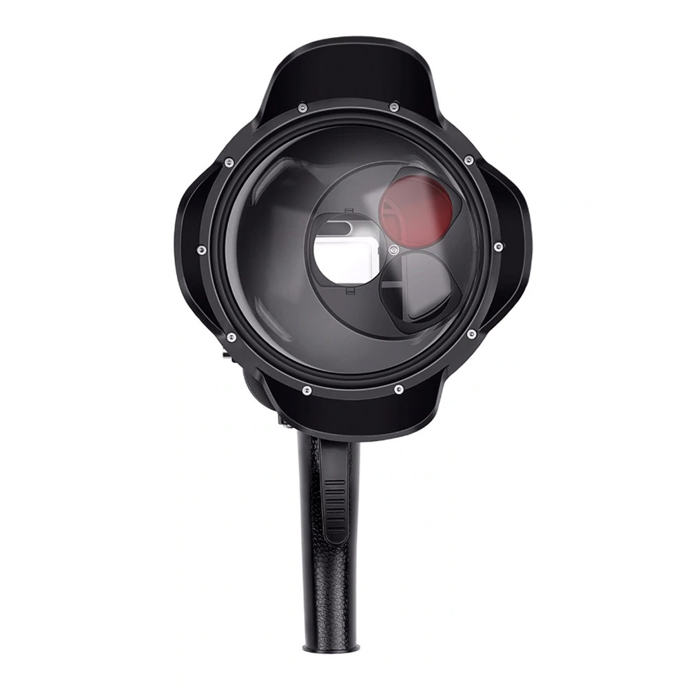 Dome pentru filmari subacvatice 6" cu trigger, lens Hood si carcasa incluse, compatibil Hero 5, 6, 7
