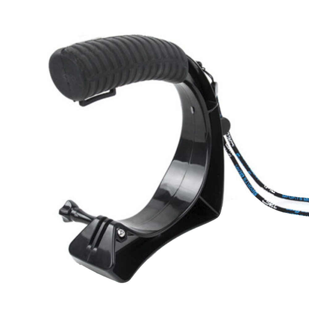 Hand Grip in forma de C Widjit pentru camere de actiune (Negru)