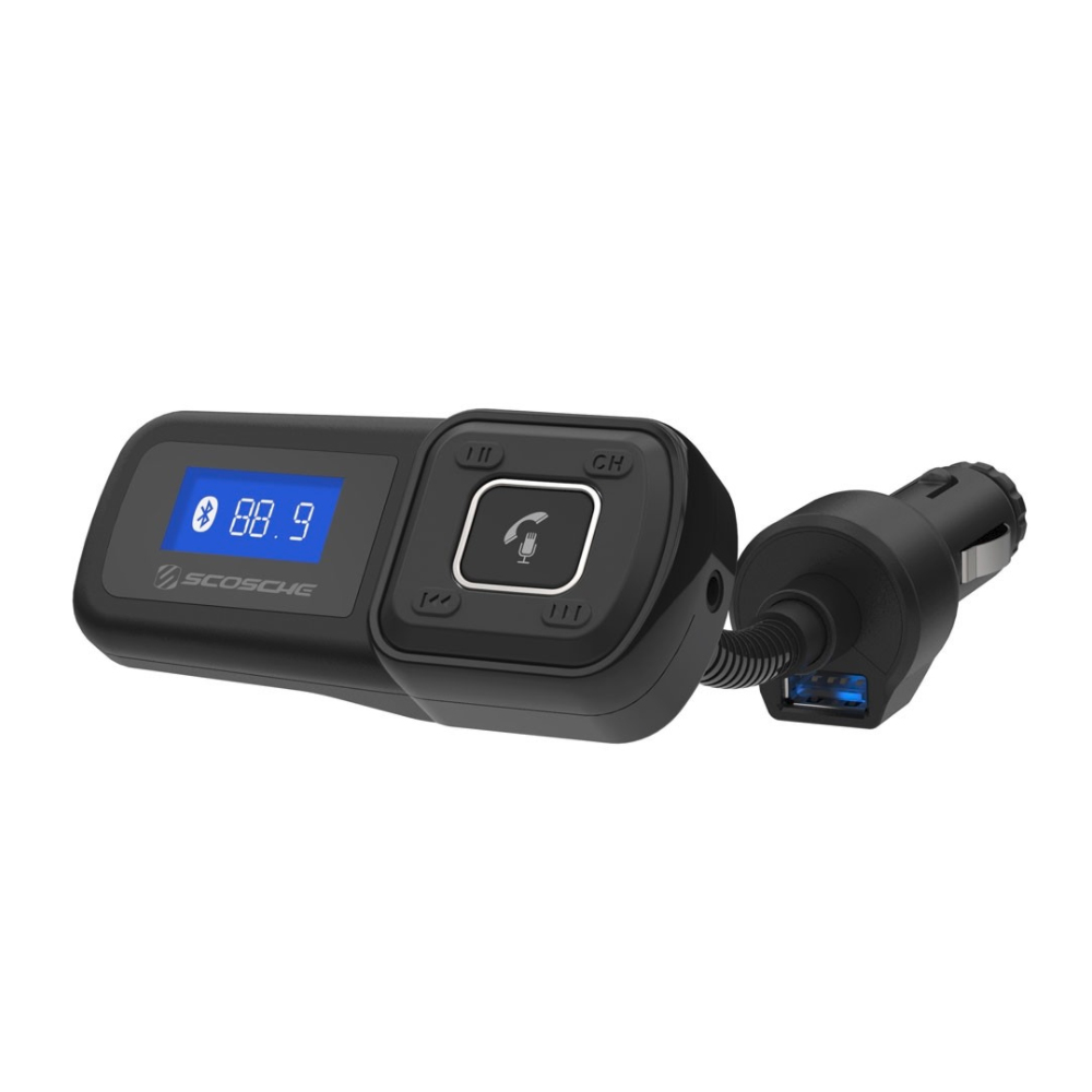 Scosche Dispozitiv Handsfree si Transmitator Radio pentru masina BTFreq (Negru)