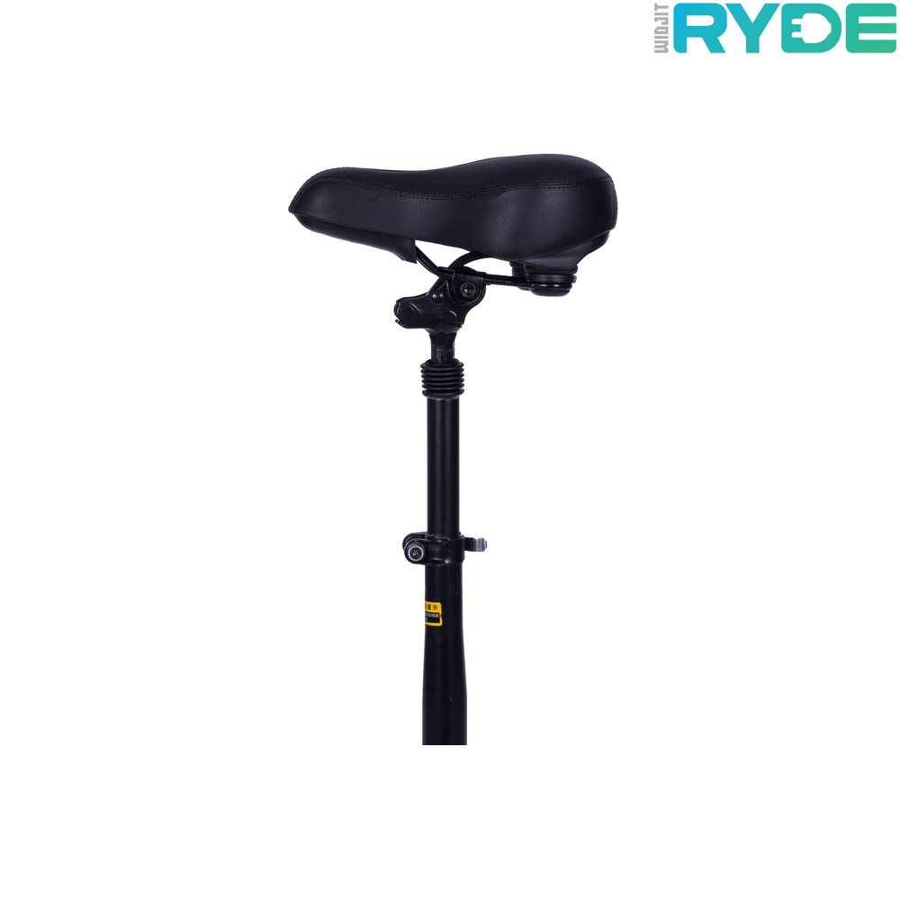 Scaun Pliabil RYDE pentru trotinete electrice RYDE 500 dual - seria 10" (Negru / Rosu)