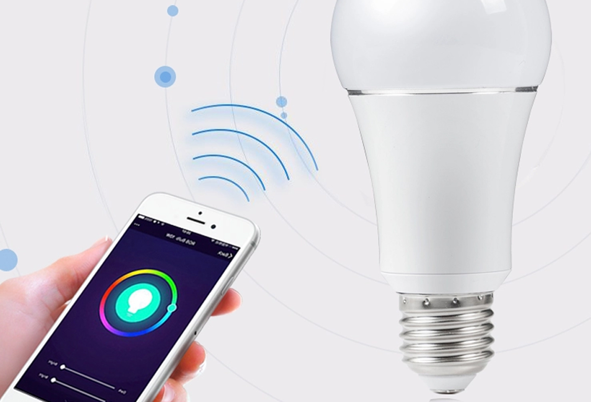  Bec inteligent LED, WiFi SMART RGBW, Tuya Smart Life, 9W, 900 lm - compatibil Alexa si Google Assistant
