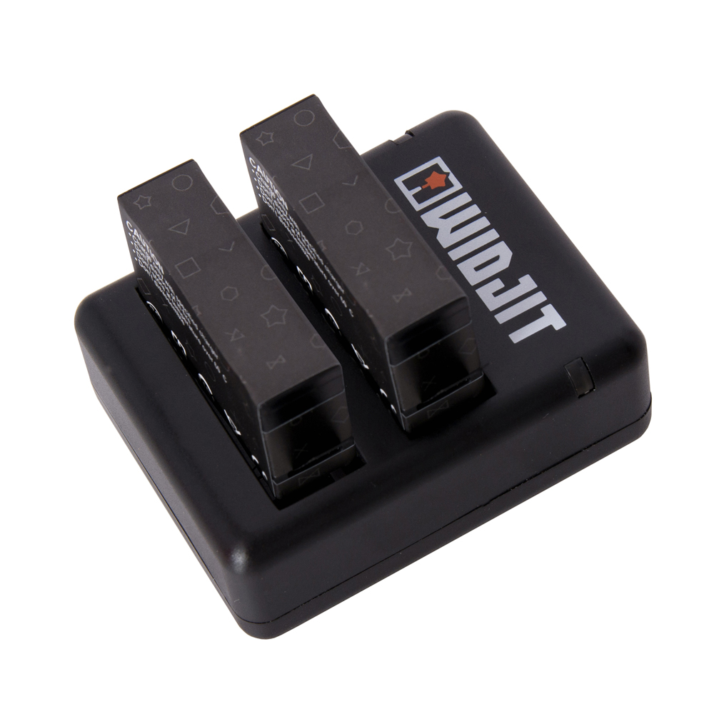 Incarcator Widjit dublu + doua baterii GoPro Hero 4