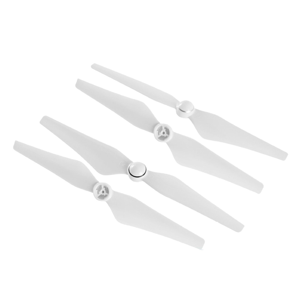 Set 2 x elice A+B compatibile cu drona DJI Phantom 4 cu Quick Release  (Alb)