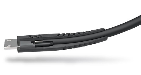 Cablu strikeLINE™ Heavy Duty reversibil microUSB - USB