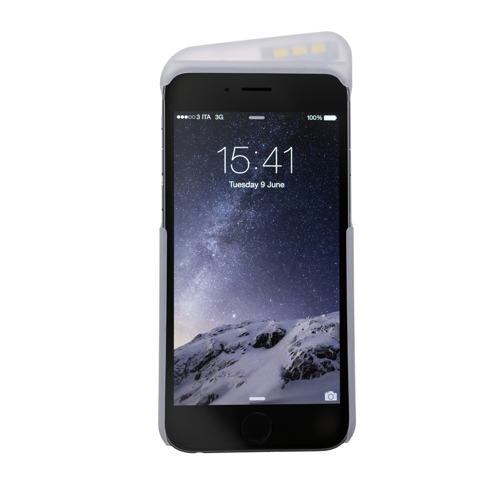 Lelight - carcasa cu led pentru selfie (Alb)