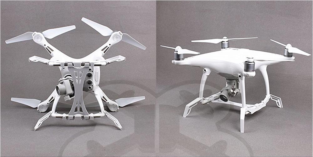 Landing gear si placa de protectie gimbal pentru DJI phantom 4