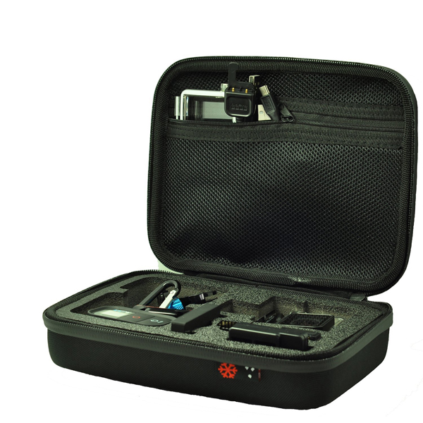 Geanta Widjit pentru transport, medie pentru camere video sport (Negru)