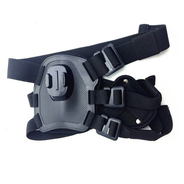 Ham Widjit pentru caini cu sistem de prindere QR compatibil camere video sport (Negru)