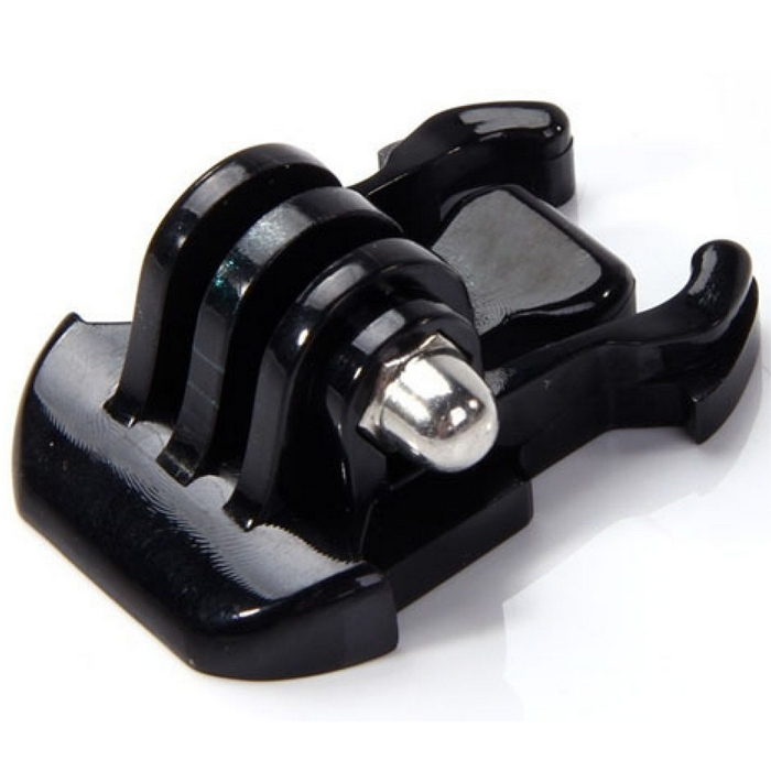 Cleme de fixare "QR Buckle" x 1 Widjit, cu surub pentru camere video sport (Negru)