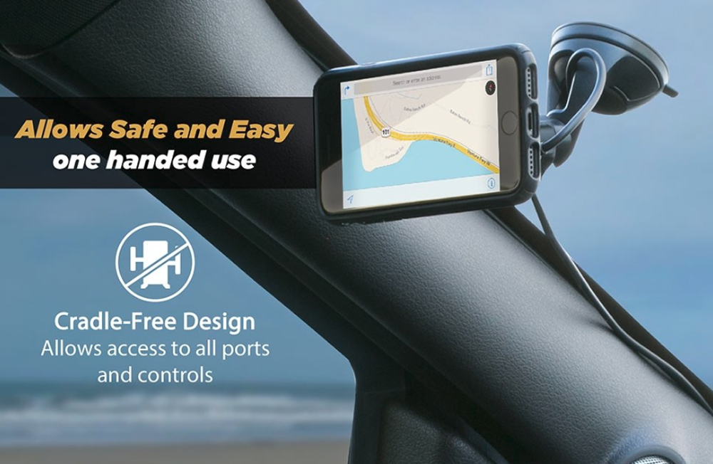 MagicMount™ Pro Charge Window/Dash cu incarcare wireless Qi