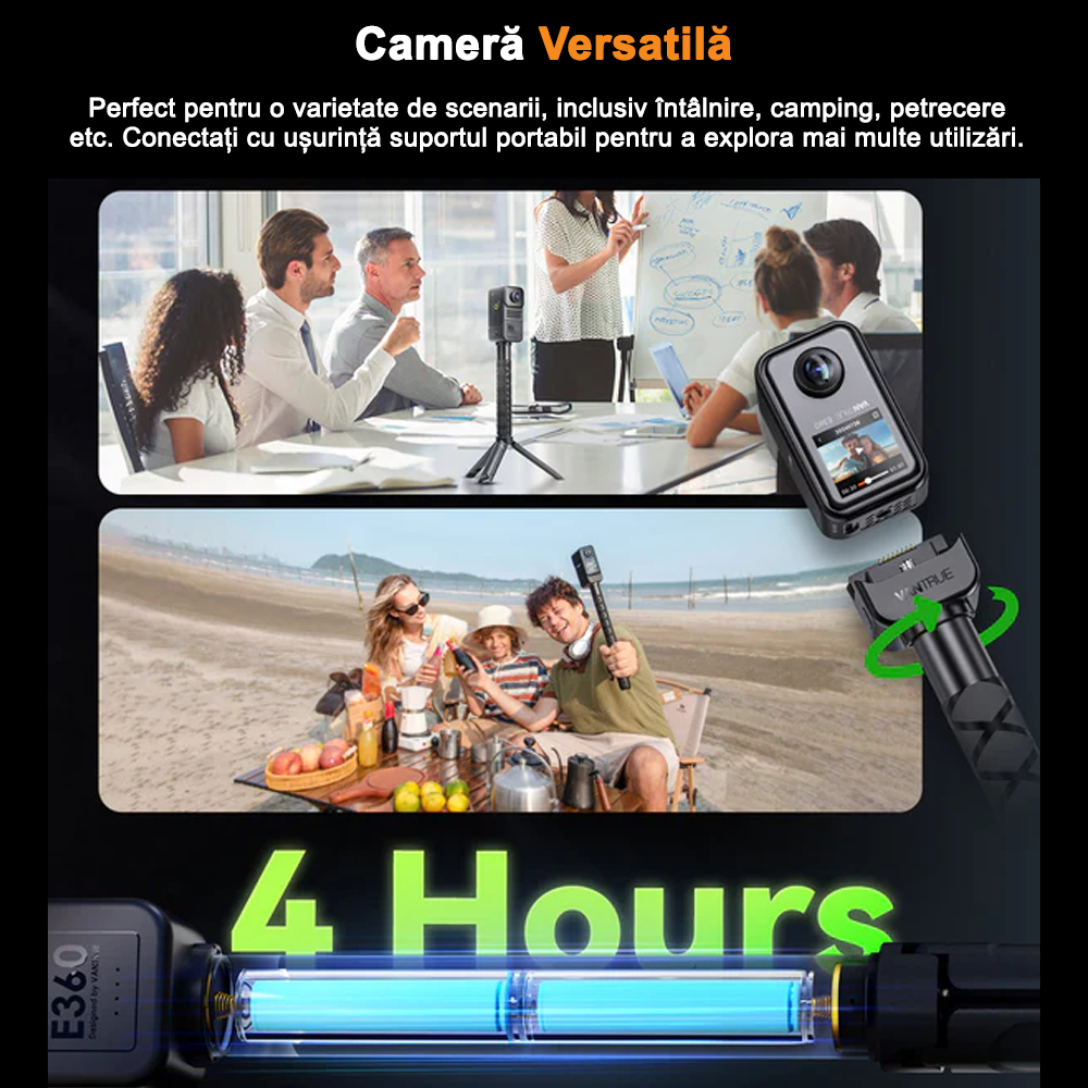 Test de la dashcam Vantrue E360 : performance à 360