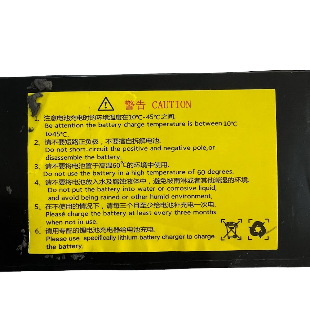 Acumulator Li-Ion 18650 36V 6Ah(216Wh) cu BMS, dimensiune 29.5x7x4