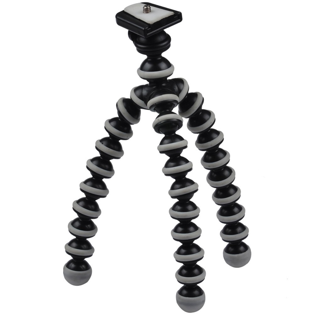 Minitrepied flexibil Widjit cu sistem de prindere universal pentru camere video sport (Dimensiune L)