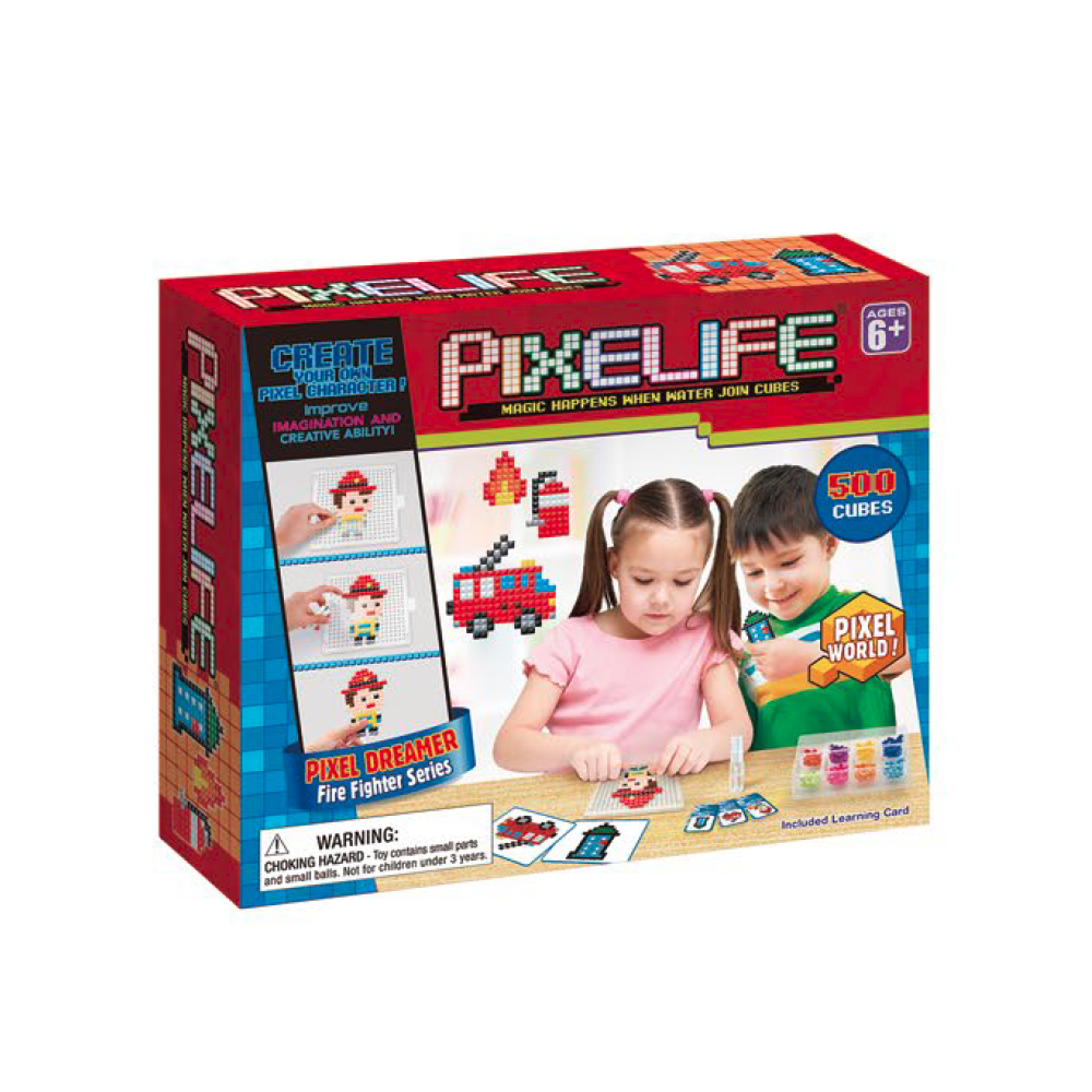 Pixelife seria Fire Fighter - 500 de piese