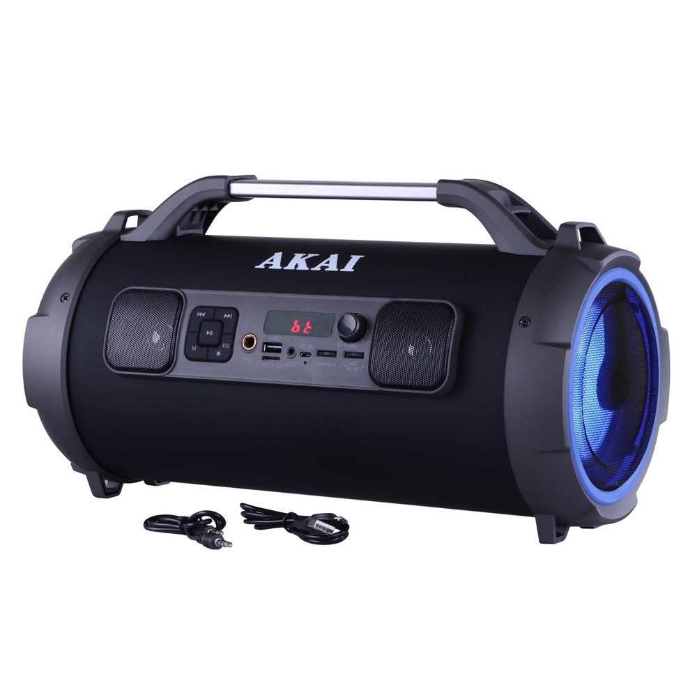 Boxa portabila activa cu trei difuzoare AKAI ABTS-13K, 24W