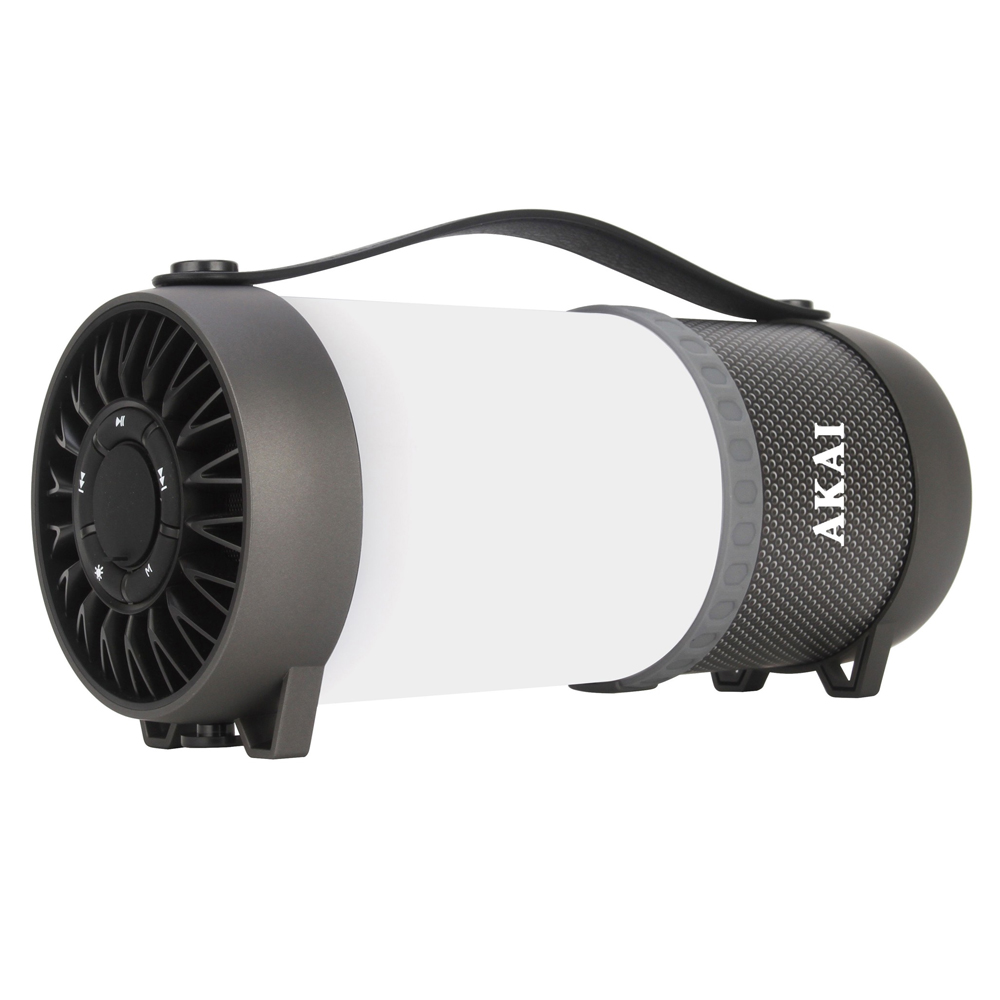 Boxa portabila Bluetooth activa AKAI ABTS-40 cu lampa LED, 10W