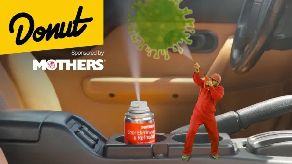 Preview image for the video "Semper Fresh: Donut Media Battles Car Stink with Mothers Magic!".