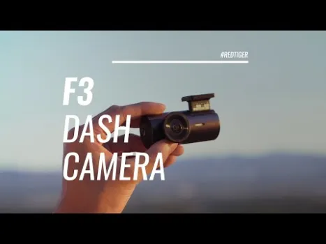 Preview image for the video "Camera auto de bord REDTIGER F3 2.5K, WiFi".