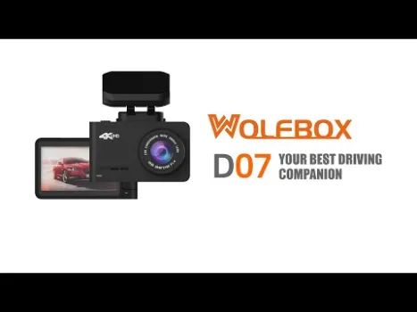 Preview image for the video "Camera auto de bord fata-spate Wolfbox D07 4K, WiFi". Preview image for the video "Camera auto de bord fata-spate Wolfbox D07 4K, WiFi".