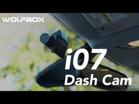 Preview image for the video "Camera auto de bord Wolfbox i107 4K+1080P, WiFi". Preview image for the video "Camera auto de bord Wolfbox i107 4K+1080P, WiFi".