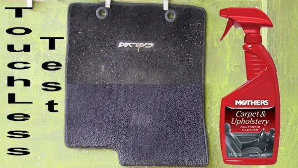 Preview image for the video "How to Clean Carpet Floor Mats : Mothers Carpet and Upholstery Cleaner".