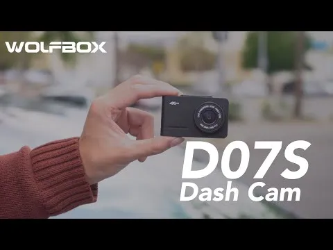 Preview image for the video "Camera auto de bord Wolfbox D07S 4K 2160P, WiFi". Preview image for the video "Camera auto de bord Wolfbox D07S 4K 2160P, WiFi".