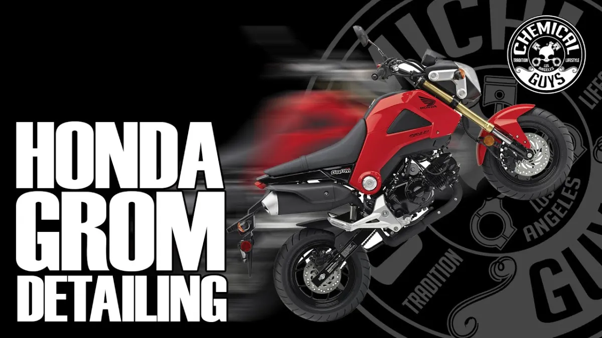 Preview image for the video "Honda Grom 125 Detailing - Chemical Guys Speed Wipe Quick Detailer". Preview image for the video "Honda Grom 125 Detailing - Chemical Guys Speed Wipe Quick Detailer".