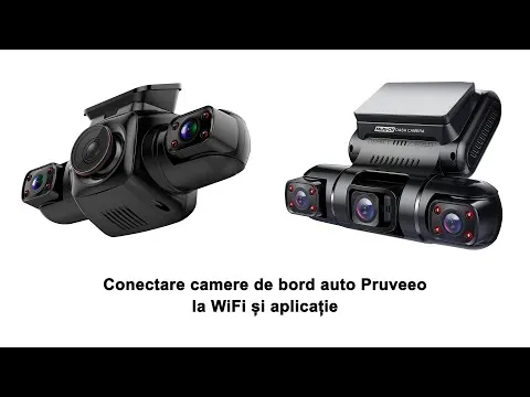 Preview image for the video "Conectare camere de bord auto Pruveeo la WiFi și aplicație". Preview image for the video "Conectare camere de bord auto Pruveeo la WiFi și aplicație".