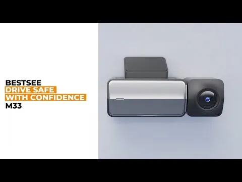 Preview image for the video "Camera auto de bord Bestsee M33 cu 2 canale 4K, WiFi".