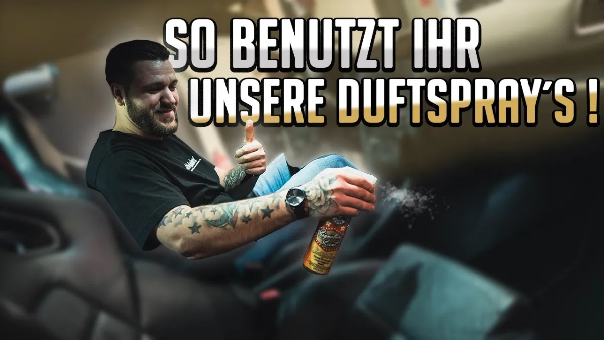 Preview image for the video "Chemical Guys - So verwendet ihr unsere Duftsprays ! | How To Use #1". Preview image for the video "Chemical Guys - So verwendet ihr unsere Duftsprays ! | How To Use #1".
