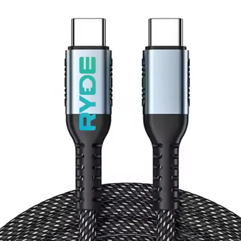 Cablu incarcare rapida Type-C, 48V 5A, 240W, impletit, pentru laptop, tableta, smartphone, 1m