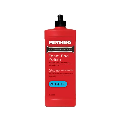 Mothers - Polish profesional pentru lustruire cu pad din spuma, 946ml