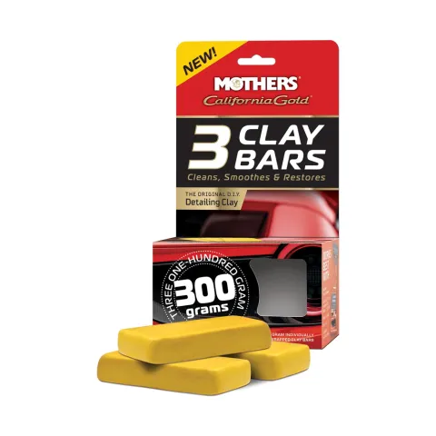 Mothers California Gold – Set 3 bare de argila pentru curatare suprafete auto