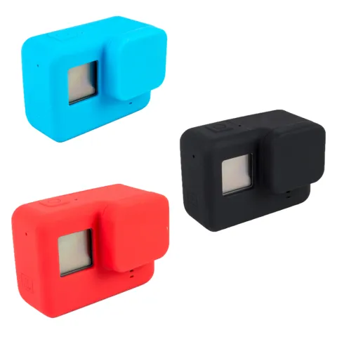 Carcasa de protectie din silicon fara rama, compatibila cu GoPro Hero 5 / 6 / 7
