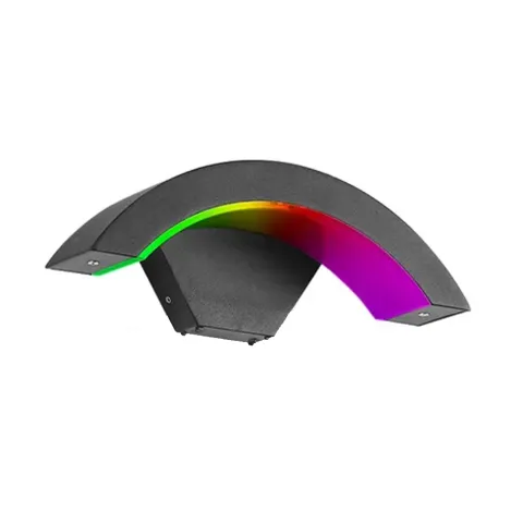 Aplica de perete dimabila LED 15W , Smart WiFi, RGB, 3000K-6500K, IP65, 1200lm, compatibila Tuya/SmartLife