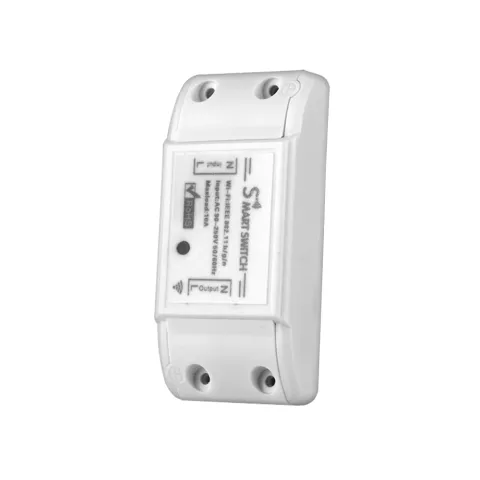 Releu inteligent basic WiFi, compatibil Tuya, Smart Life, Alexa, Google Assistant