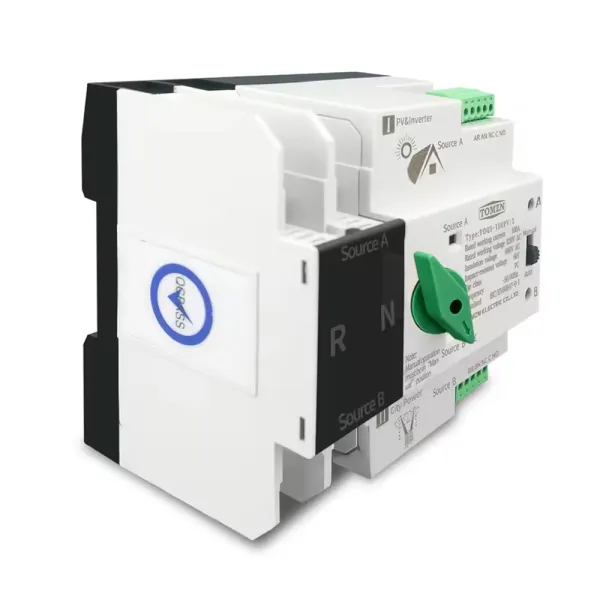 Comutator automat transfer intre retea si panouri fotovoltaice 2P, 230V - 125A