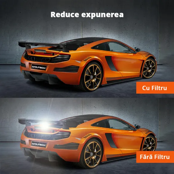 Filtru polarizat circular Wolfbox, compatibil cu camerele G840S/G850/G900/G900Pro/G900Tripro/G840H