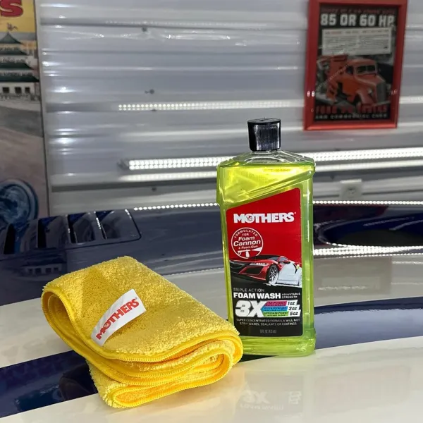 Mothers – Spuma activa auto cu tripla actiune, pH Neutru, 473ml