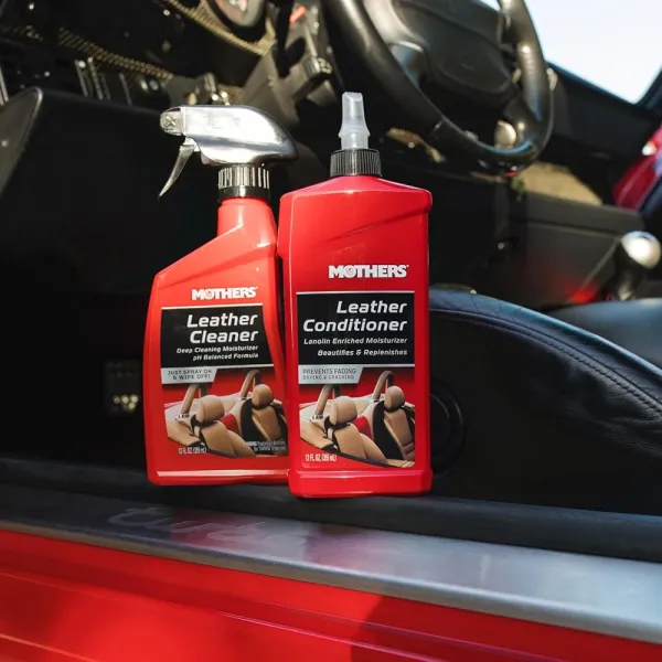 Mothers - Balsam Profesional pentru Piele Auto, 355ml